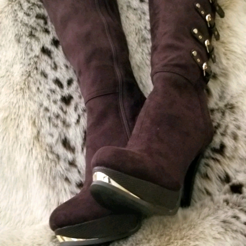 Sexy 6inch Brown Heels